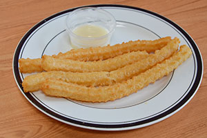 Preparación de churros light